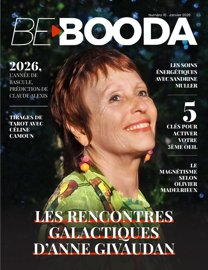 Couverture de Bebooda Mag N°10, Janvier 2026 : Les rencontres galactiques d'Anne Givaudan