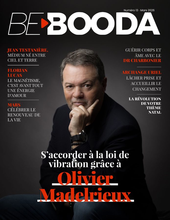 Couverture de Bebooda Mag N°12, Mars 2026 : S'accorder à la loi de vibration grâce à Olivier Madelrieux