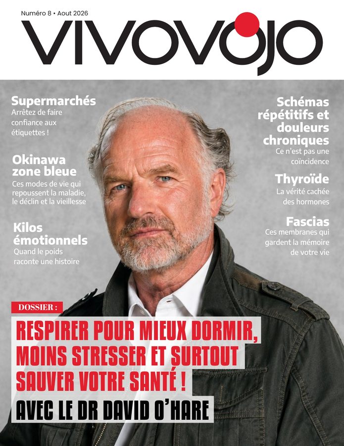 Couverture de La Revue Vivovojo N°8, Août 2026 : Respirer pour mieux dormir, avec le Dr David O'Hare